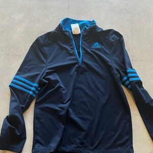 Adidas Black and Blue Jacket